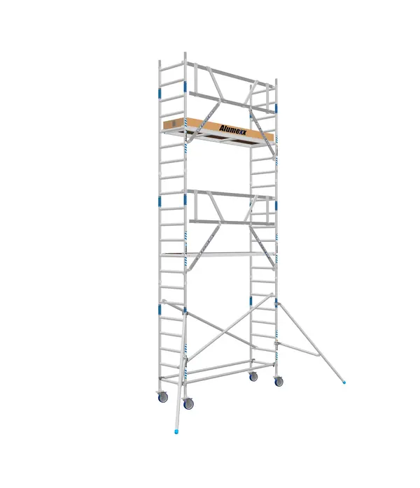 Alumexx ALX rolsteiger 75 x 250 x 7.2m WH met AGS voorloopleuning