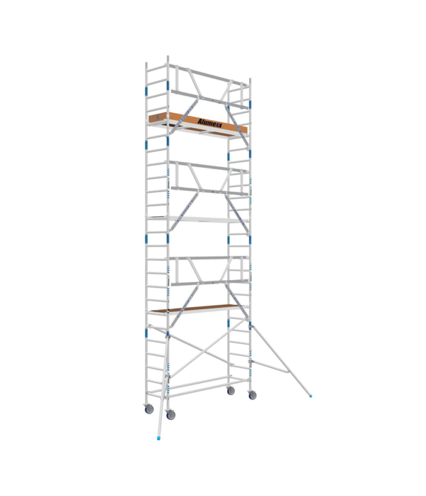 Alumexx ALX rolsteiger 75 x 250 x 8.2m WH met AGS voorloopleuning