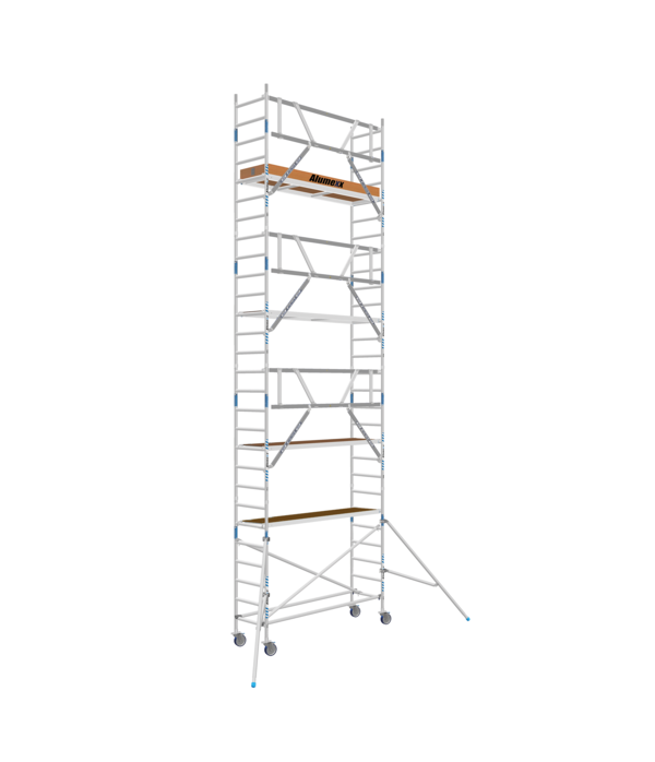 Alumexx ALX rolsteiger 75 x 250 x 9.2m WH met AGS voorloopleuning