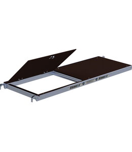 Alumexx Platform met luik 190 carbon deck