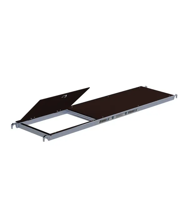 Alumexx Alumexx Platform met luik 250 houten deck