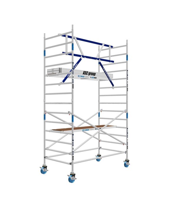 ASC AGS Pro rolsteiger ASC 135 x 250 x 5,2wh enkelzijdig Carbon