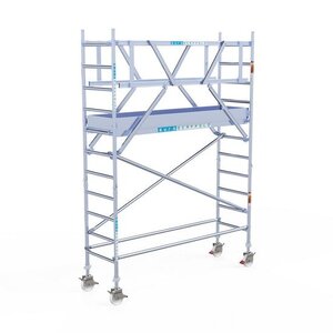 Rolsteiger Euroscaffold Original 75x250 4,2m werkhoogte carbon vloer vrijstaand