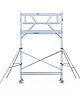 Euro Scaffold Rolsteiger Euroscaffold Original 75x250 5,2m werkhoogte carbon vloer vrijstaand
