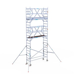 Rolsteiger Euroscaffold Professional 75x250 7,2m werkhoogte carbon vloer vrijstaand