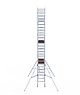 Rolsteiger Euroscaffold Professional 75x250 8,2m werkhoogte carbon vloer vrijstaand Euro Scaffold Rolsteiger Euroscaffold Professional 75x250 8,2m werkhoogte carbon vloer vrijstaand
