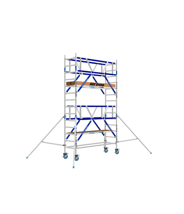 ASC AGS Pro rolsteiger ASC 75 x 250 x 5,2wh tweezijdig