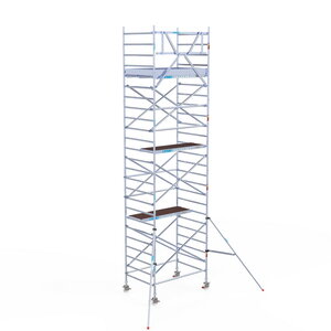 Rolsteiger Euroscaffold Original 135x190 8,2m werkhoogte tegen de gevel