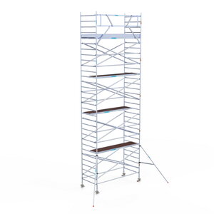 Rolsteiger Euroscaffold Original 135x305 10,2m werkhoogte tegen de gevel