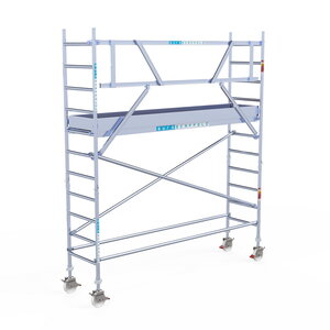 Rolsteiger Euroscaffold Original 75x305 4,2m werkhoogte tegen de gevel