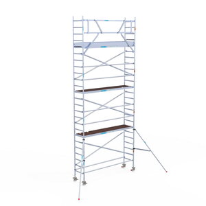 Rolsteiger Euroscaffold Original 75x305 8,2m werkhoogte tegen de gevel