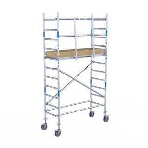 Alumexx Basic rolsteiger 75 x 190 x 4,2m WH met schoren