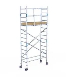 Alumexx Alumexx Basic rolsteiger 75 x 190 x 5,2m WH met schoren Alumexx Basic rolsteiger 75 x 190 x 5,2m WH met schoren