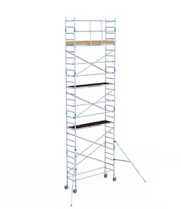 Alumexx Basic rolsteiger 75 x 190 x 9,2m WH met schoren