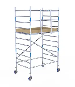 Alumexx Basic rolsteiger 135 x 190 x 4,2m WH met schoren