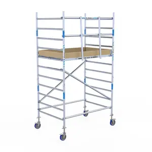 Alumexx Basic rolsteiger 135 x 190 x 4,2m WH met schoren