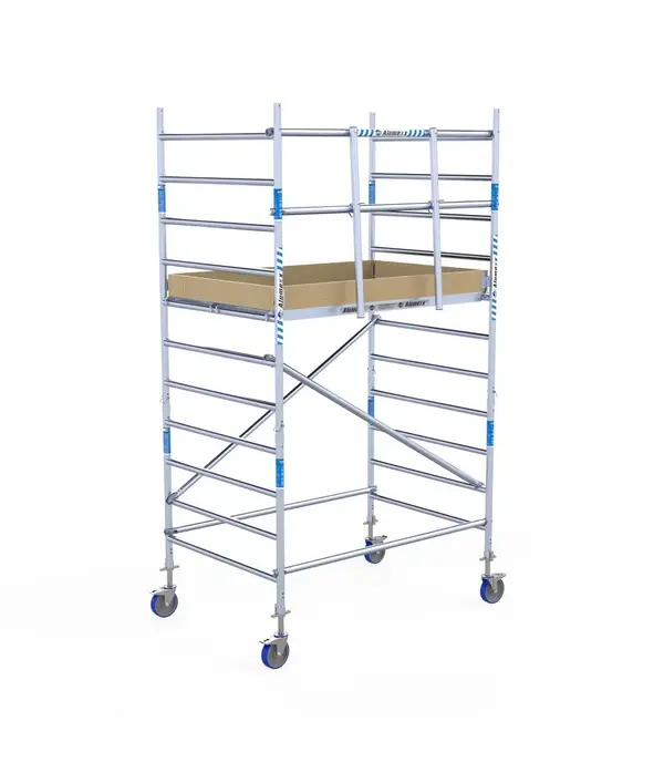 Alumexx Alumexx Basic rolsteiger 135 x 190 x 4,2m WH met schoren
