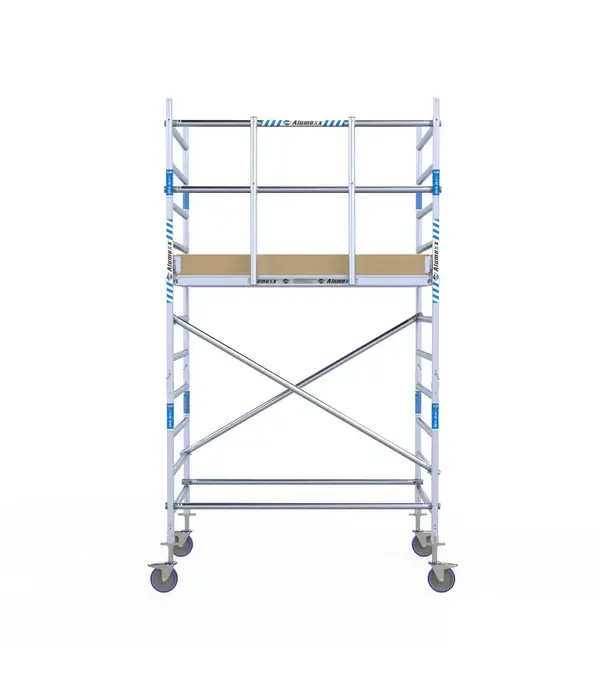 Alumexx Alumexx Basic rolsteiger 135 x 190 x 4,2m WH met schoren