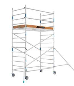 Alumexx Basic rolsteiger 135 x 190 x 5,2m WH met schoren