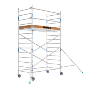 Alumexx Basic rolsteiger 135 x 190 x 5,2m WH met schoren