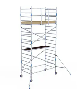 Alumexx Basic rolsteiger 135 x 190 x 6,2m WH met schoren