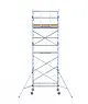 Alumexx Basic rolsteiger 135 x 190 x 7,2m WH met schoren