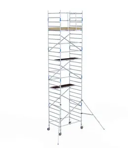 Alumexx Basic rolsteiger 135 x 190 x 9,2m WH met schoren