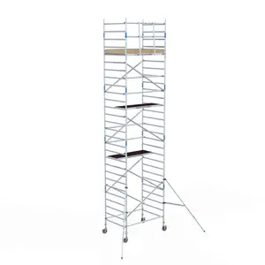 Alumexx Alumexx Basic rolsteiger 135 x 190 x 9,2m WH met schoren Alumexx Basic rolsteiger 135 x 190 x 9,2m WH met schoren