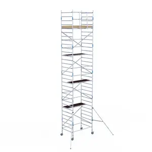 Alumexx Alumexx Basic rolsteiger 135 x 190 x 10,2m WH met schoren Alumexx Basic rolsteiger 135 x 190 x 10,2m WH met schoren