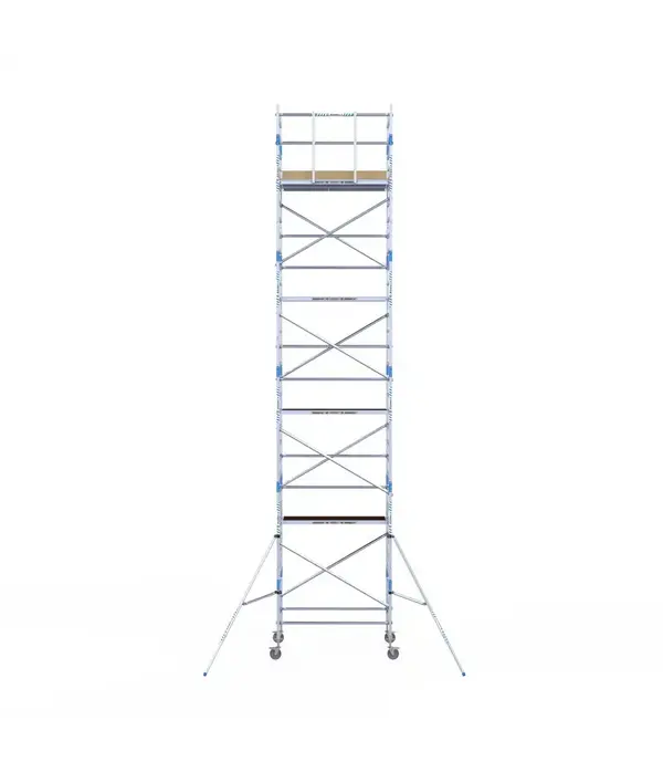 Alumexx Alumexx Basic rolsteiger 135 x 190 x 10,2m WH met schoren