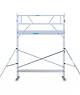 Euro Scaffold Rolsteiger Euroscaffold Professional 75x305 5,2m werkhoogte tegen de gevel