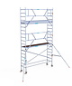 Euro Scaffold Rolsteiger Euroscaffold Professional 75x305 6,2m werkhoogte tegen de gevel