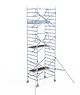 Euro Scaffold Rolsteiger Euroscaffold Professional 135x190 7,2m werkhoogte tegen de gevel