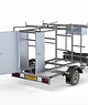 Euro Scaffold Steigeraanhanger 250 cm afsluitbaar