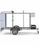 Euro Scaffold Steigeraanhanger 250 cm afsluitbaar