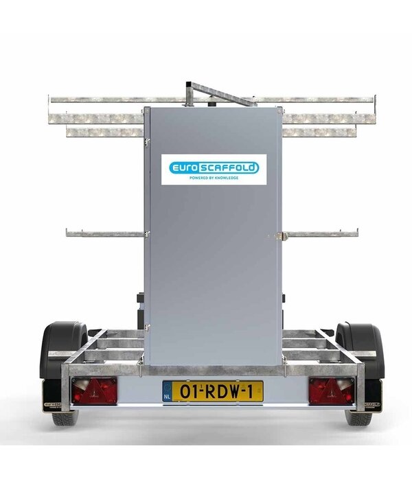 Euro Scaffold X Carrier afsluitbare aanhanger 250