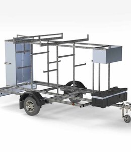 X Carrier afsluitbare aanhanger 305