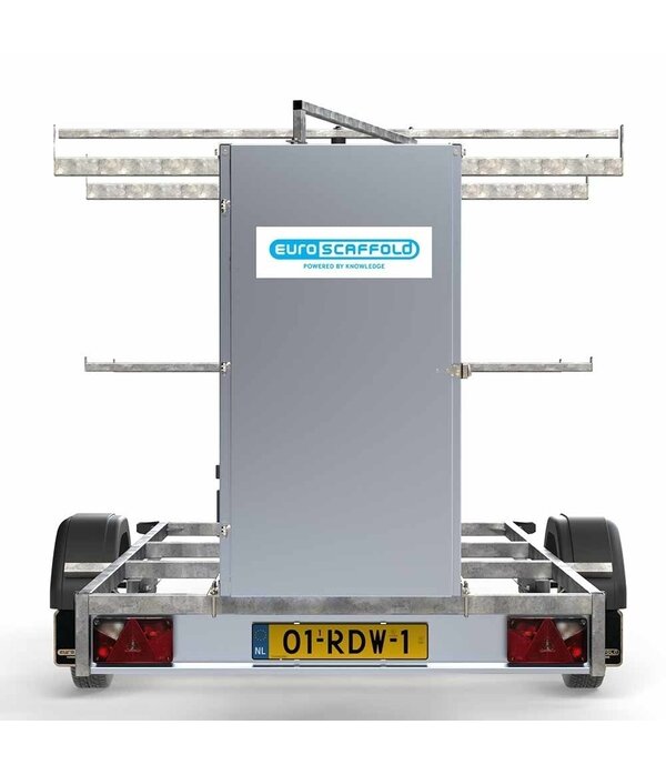 Euro Scaffold X Carrier afsluitbare aanhanger 305