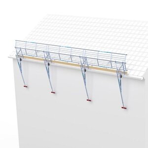 Euro Scaffold SGS Dakrandbeveiliging 9 mtr. SGS Dakrandbeveiliging 9 mtr.