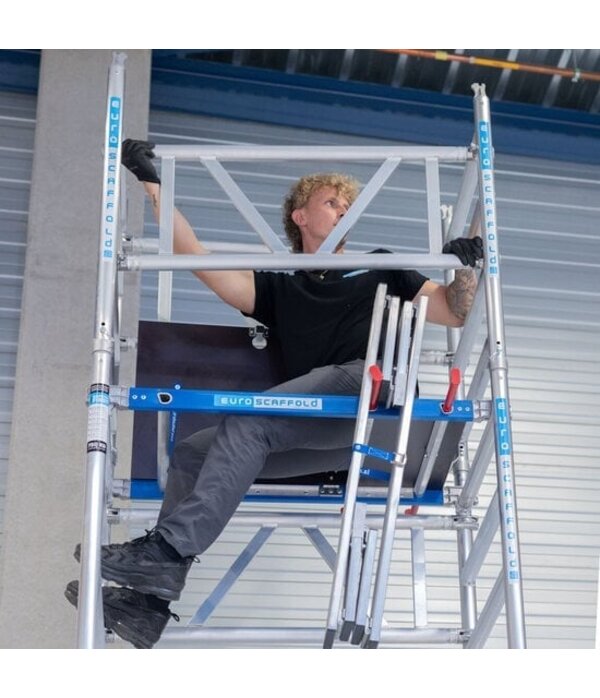 Euro Scaffold ONE TOWER Rolsteiger Carbon platform 75x120x4,2 meter werkhoogte