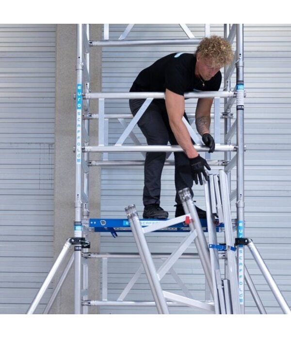 Euro Scaffold ONE TOWER Rolsteiger Carbon platform 75x120x4,2 meter werkhoogte