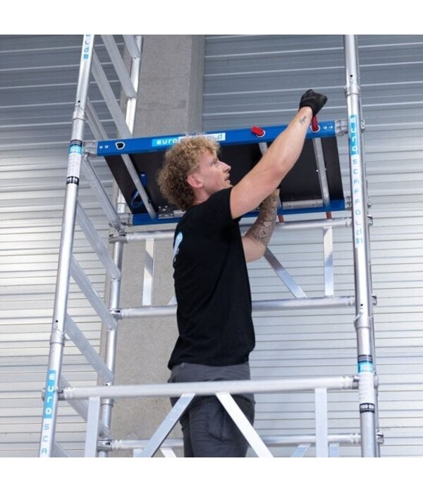 Euro Scaffold ONE TOWER Rolsteiger Carbon platform 75x120x4,2 meter werkhoogte