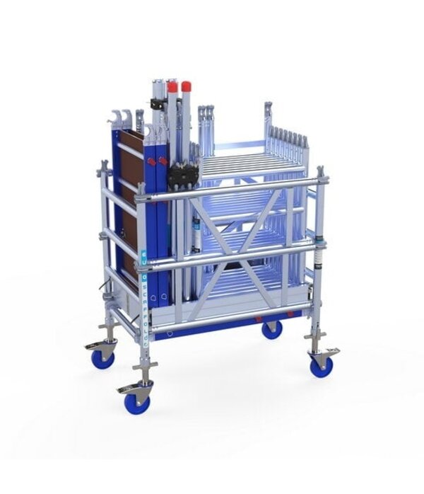 ONE TOWER Rolsteiger Carbon platform 75x120x5,2 meter werkhoogte Euro Scaffold ONE TOWER Rolsteiger Carbon platform 75x120x5,2 meter werkhoogte