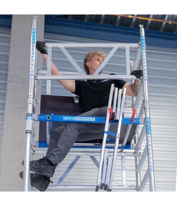Euro Scaffold ONE TOWER Rolsteiger Carbon platform 75x120x6,2 meter werkhoogte