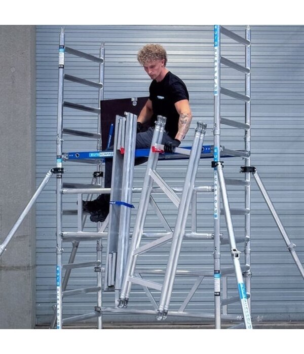 Euro Scaffold ONE TOWER Rolsteiger XL Carbon platform 75x165x4,2 meter werkhoogte