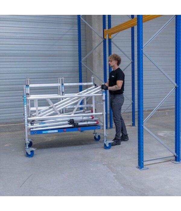 ONE TOWER Rolsteiger XL Carbon platform 75x165x7,2 meter werkhoogte Euro Scaffold ONE TOWER Rolsteiger XL Carbon platform 75x165x7,2 meter werkhoogte