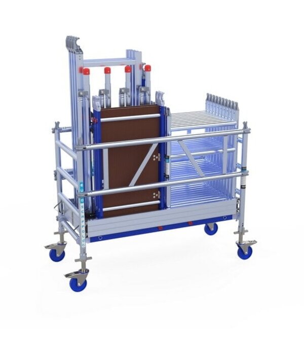 ONE TOWER XL PRO Rolsteiger 75x165x8,2 meter werkhoogte Euro Scaffold ONE TOWER XL PRO Rolsteiger 75x165x8,2 meter werkhoogte