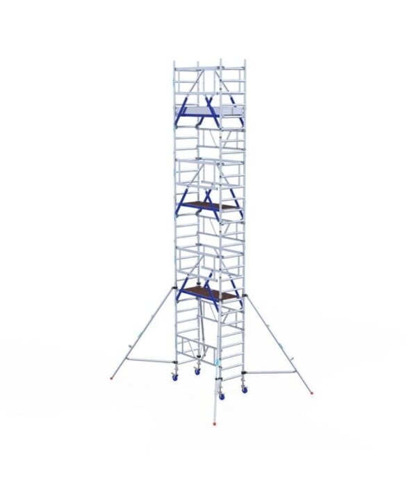 ONE TOWER XL PRO Rolsteiger 75x165x8,2 meter werkhoogte Euro Scaffold ONE TOWER XL PRO Rolsteiger 75x165x8,2 meter werkhoogte