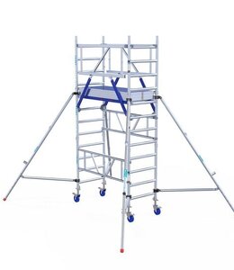 Euro Scaffold ONE TOWER XL PRO Carbon platform 75x165x4,2 meter werkhoogte ONE TOWER XL PRO Carbon platform 75x165x4,2 meter werkhoogte