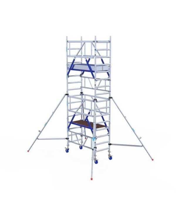 ONE TOWER XL PRO Carbon platform 75x165x5,2 meter werkhoogte Euro Scaffold ONE TOWER XL PRO Carbon platform 75x165x5,2 meter werkhoogte